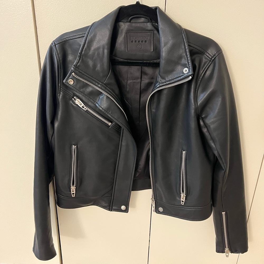 Blank NYC Faux leather jacket